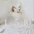 frosted arch shape acrylic table number sign CWIATB01 - Clear Wedding Invites